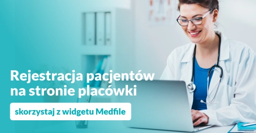 Widgety rejestracji pacjentów online